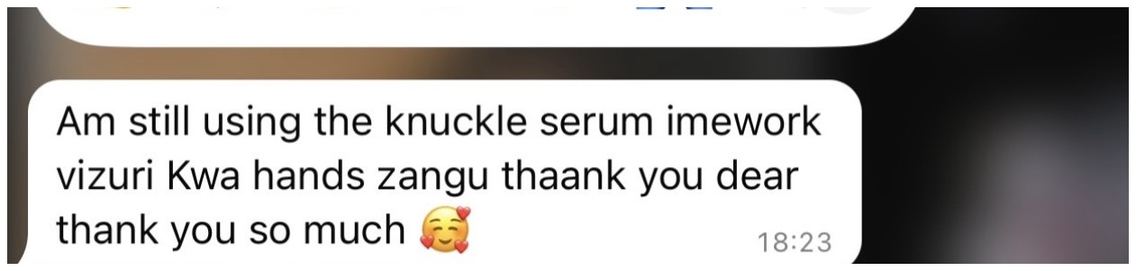 Kidoty Skin Care client review 11